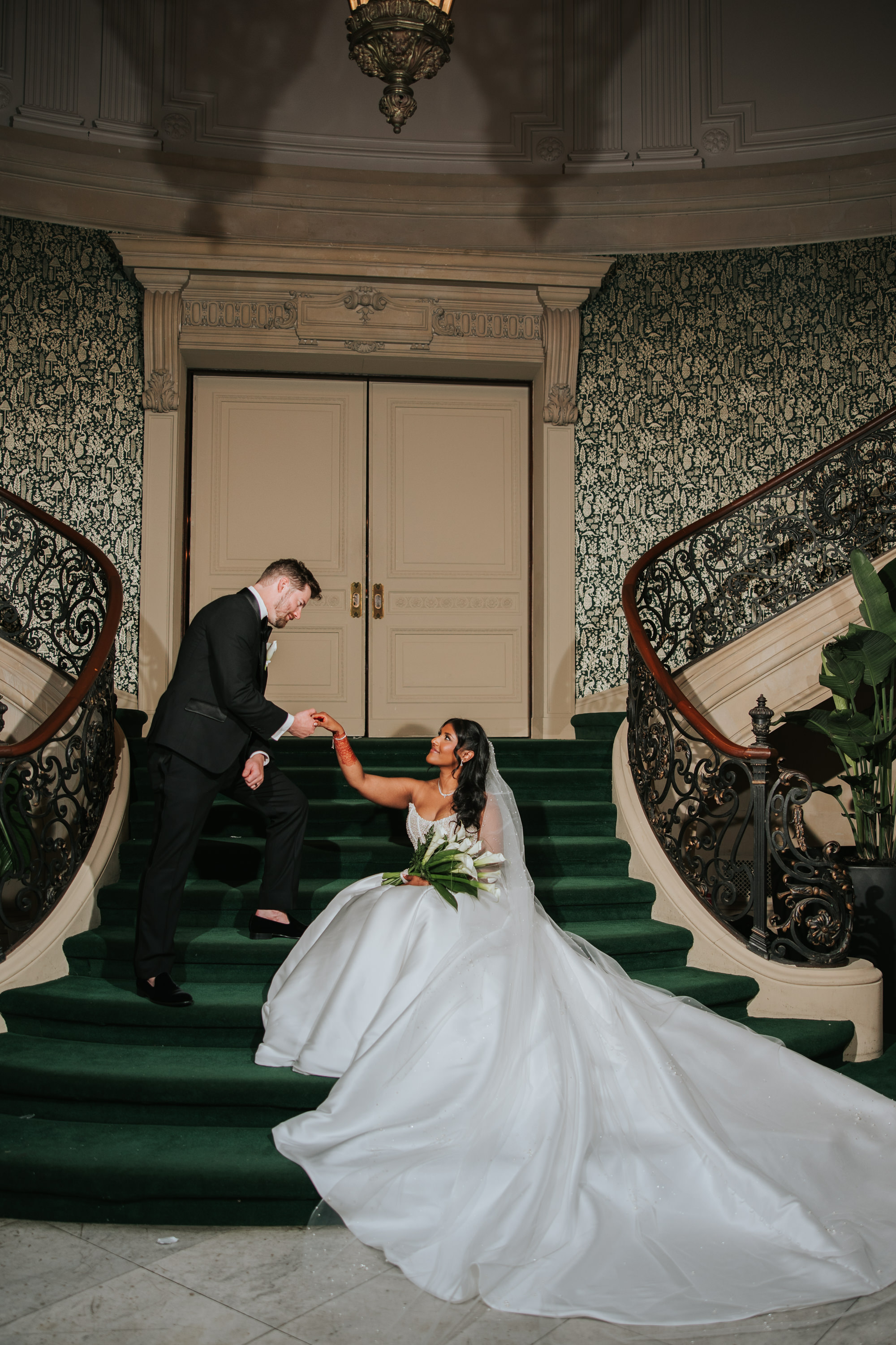 Real Poppy wedding — Shraya + Jon at Elkins Estate Wedding & Event Venue