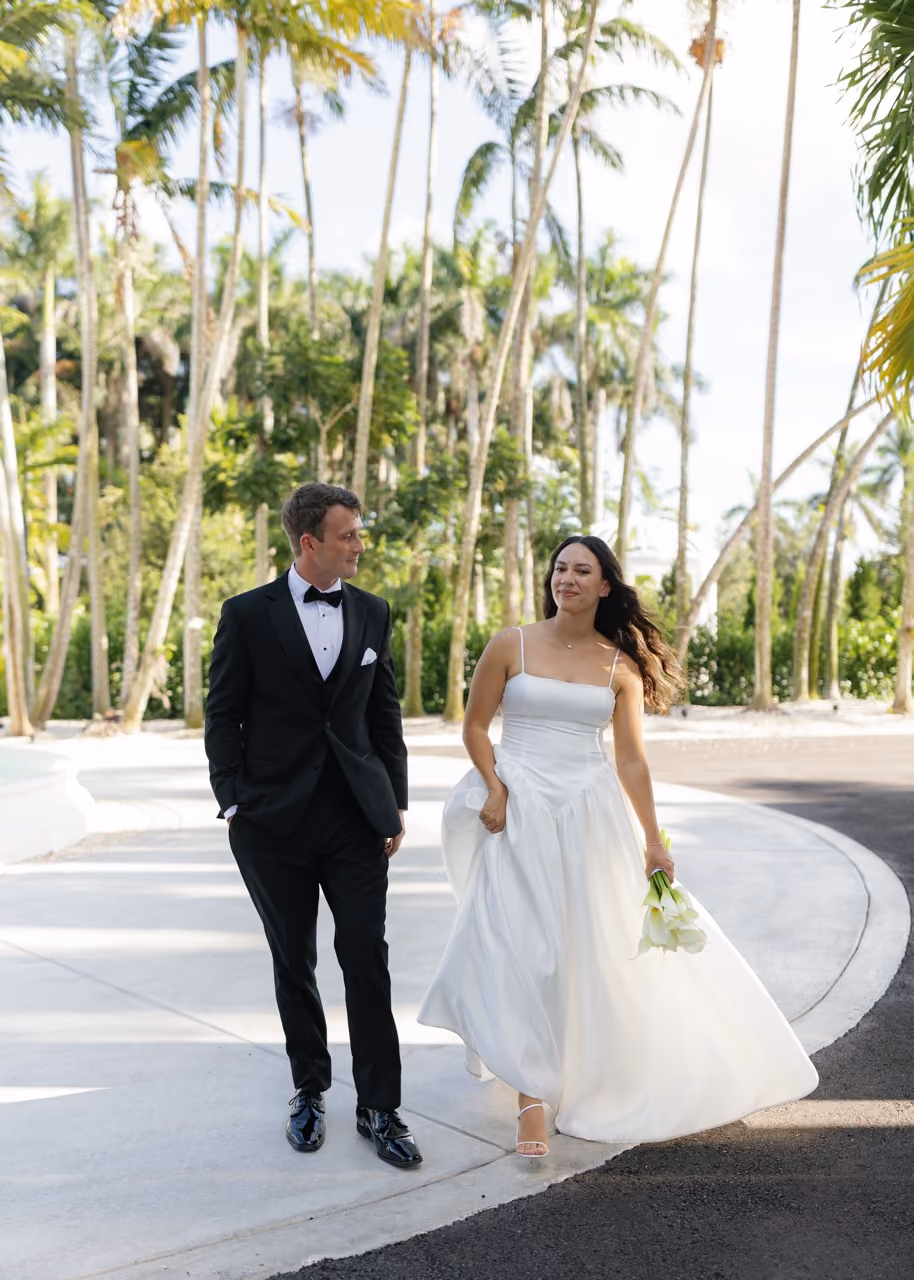 Study Buddies to Soulmates: Taylor + Tylor's Tropical Miami Celebration