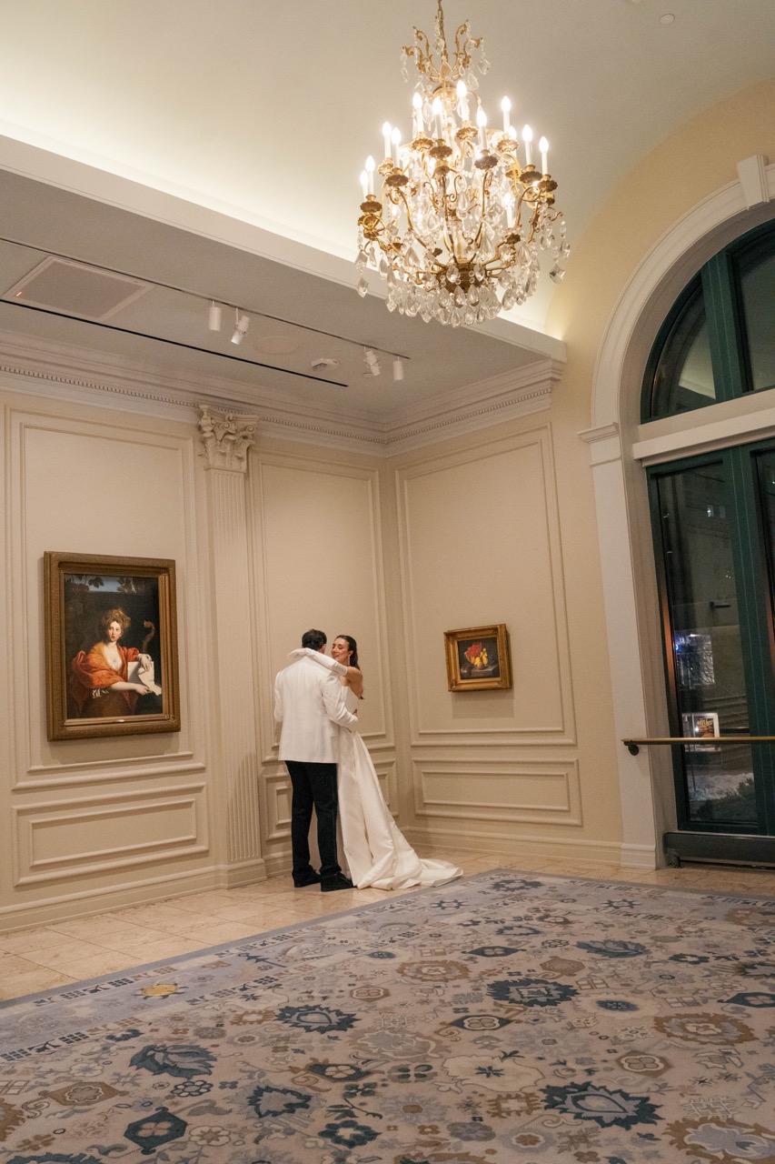 Real Poppy wedding — Clare + Richard at National Museum of Women in The Arts
