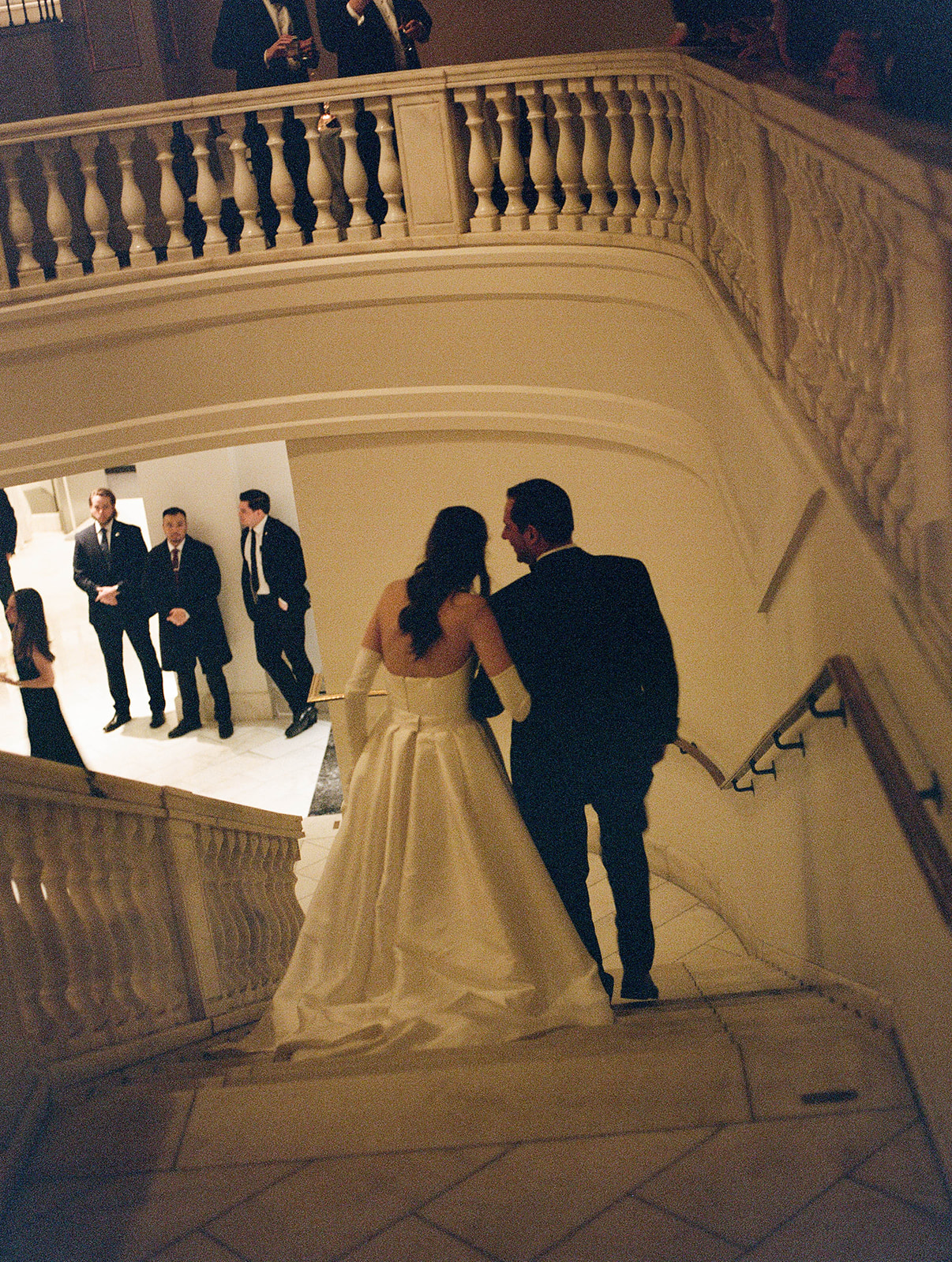 Real Poppy wedding — Clare + Richard at National Museum of Women in The Arts