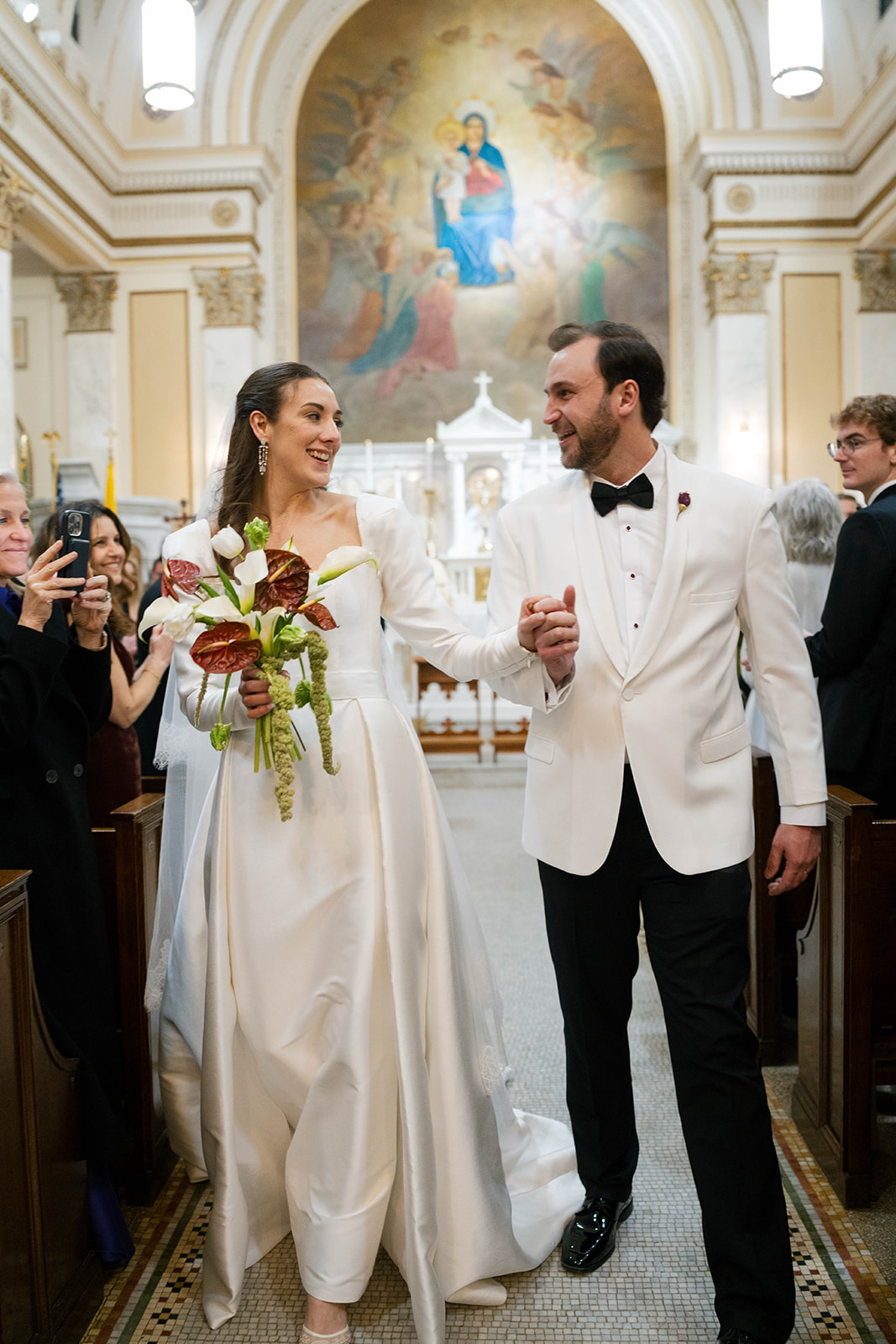 Real Poppy wedding — Clare + Richard at National Museum of Women in The Arts