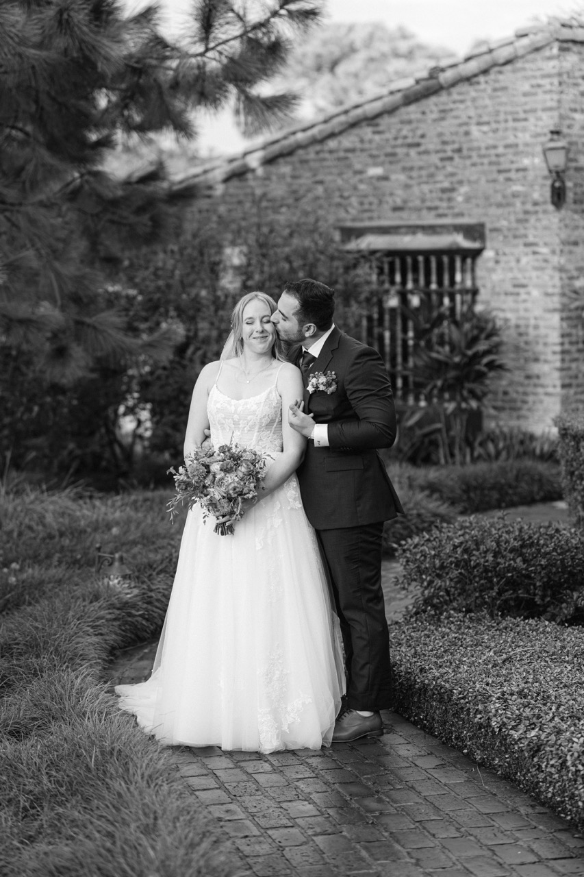 Real Poppy wedding — Rebekah + Gabriel at Casa Feliz Historic Home Museum