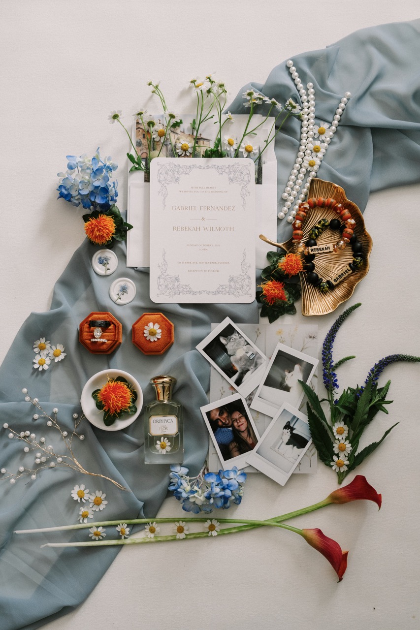 Real Poppy wedding — Rebekah + Gabriel at Casa Feliz Historic Home Museum