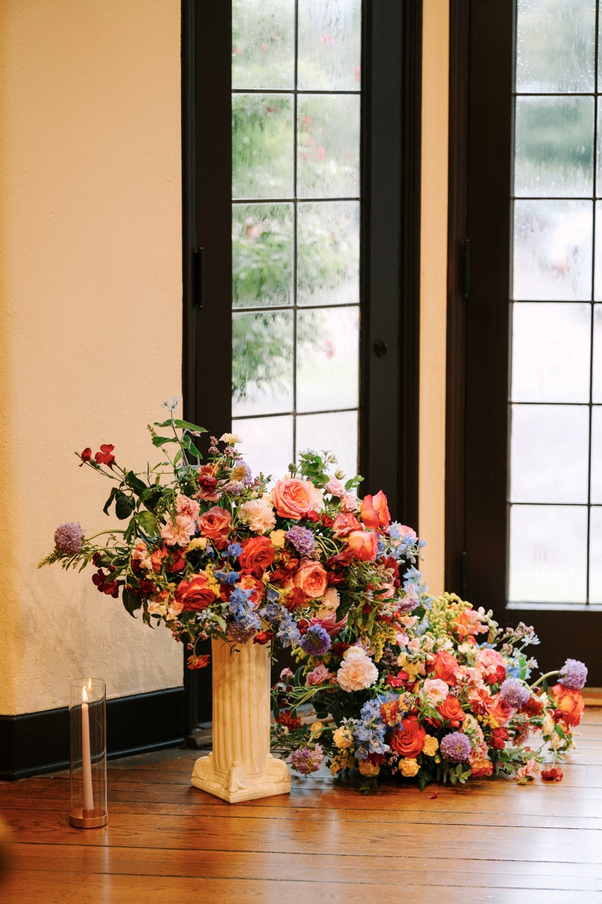 Real Poppy wedding — Rebekah + Gabriel at Casa Feliz Historic Home Museum