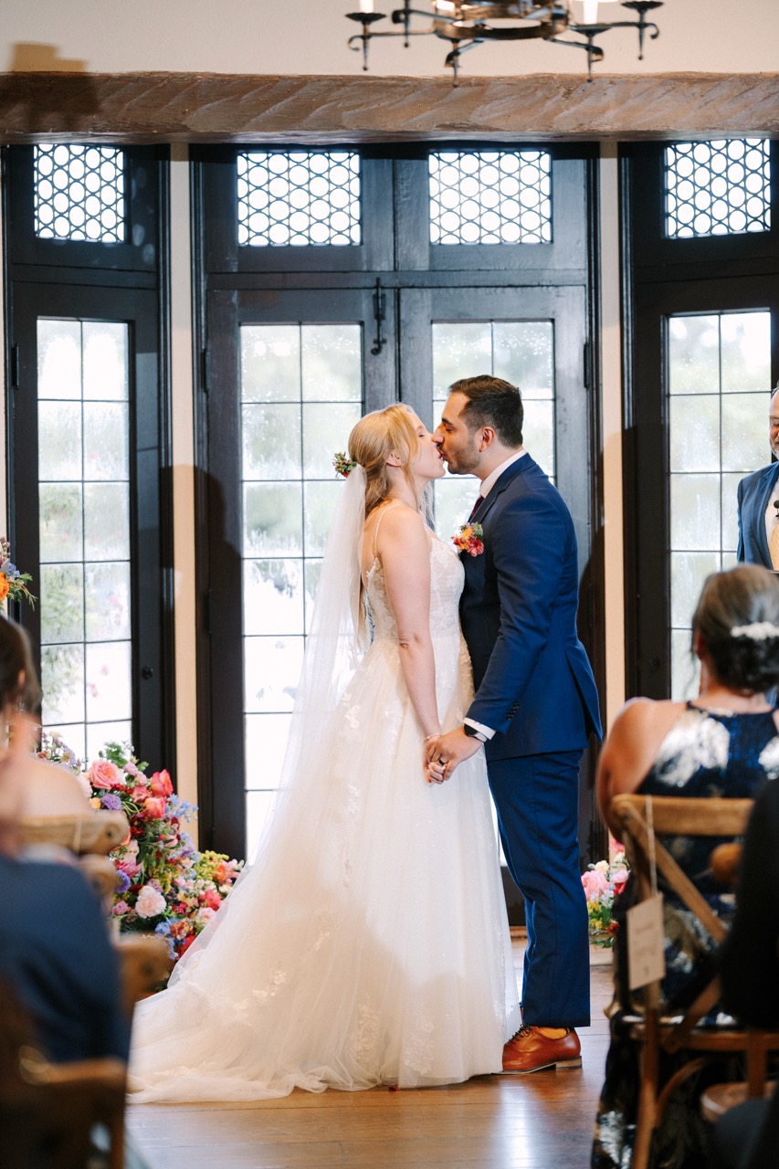 Real Poppy wedding — Rebekah + Gabriel at Casa Feliz Historic Home Museum