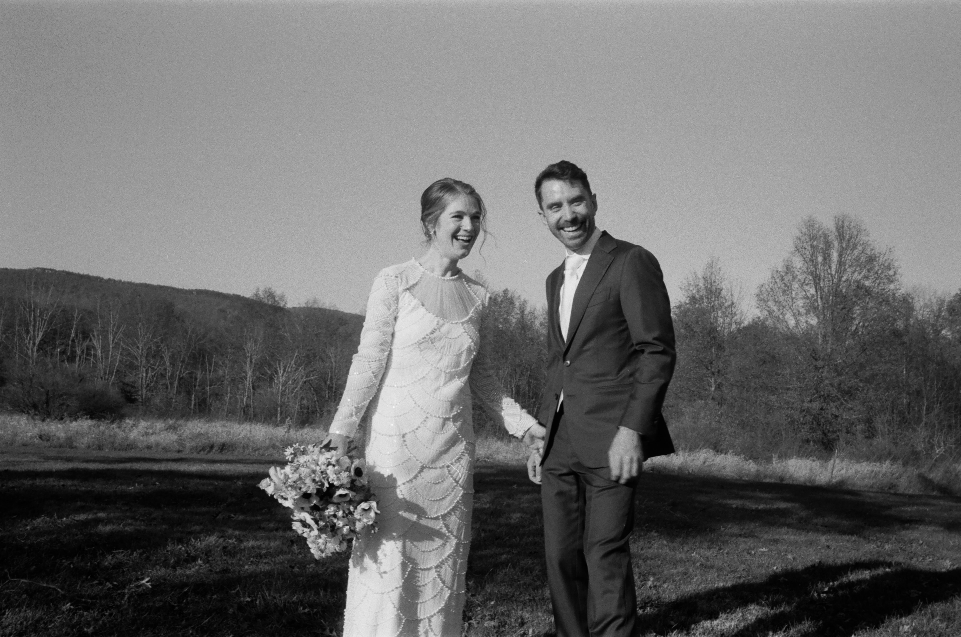 Real Poppy wedding — Lily + Will at The Greenhouses at Audrey's Farmhouse