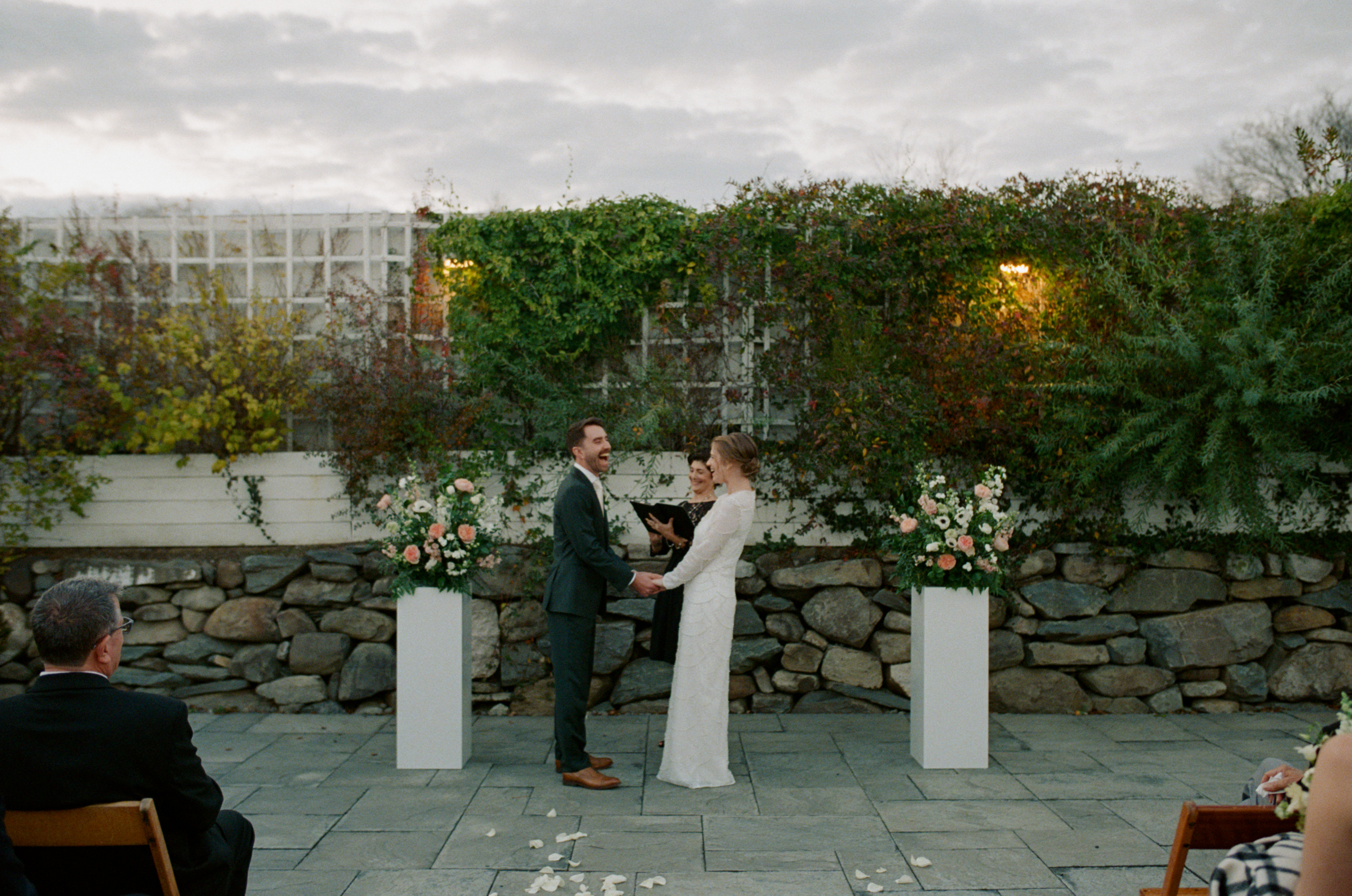 Real Poppy wedding — Lily + Will at The Greenhouses at Audrey's Farmhouse