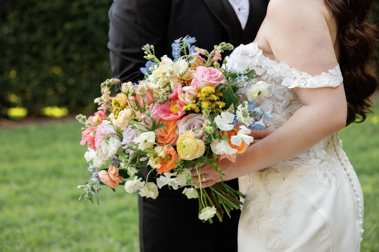 Real Poppy wedding — Natalie + Joe at Luxmore Grande Estate