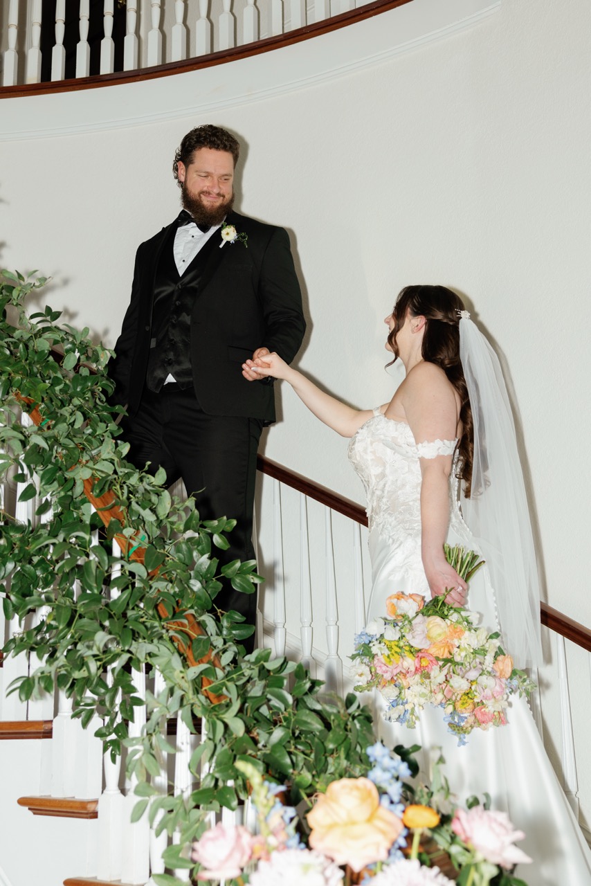 Real Poppy wedding — Natalie + Joe at Luxmore Grande Estate