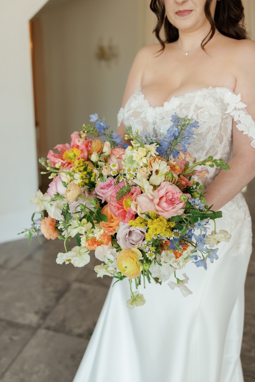 Real Poppy wedding — Natalie + Joe at Luxmore Grande Estate