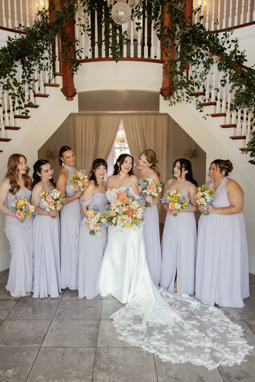 Real Poppy wedding — Natalie + Joe at Luxmore Grande Estate