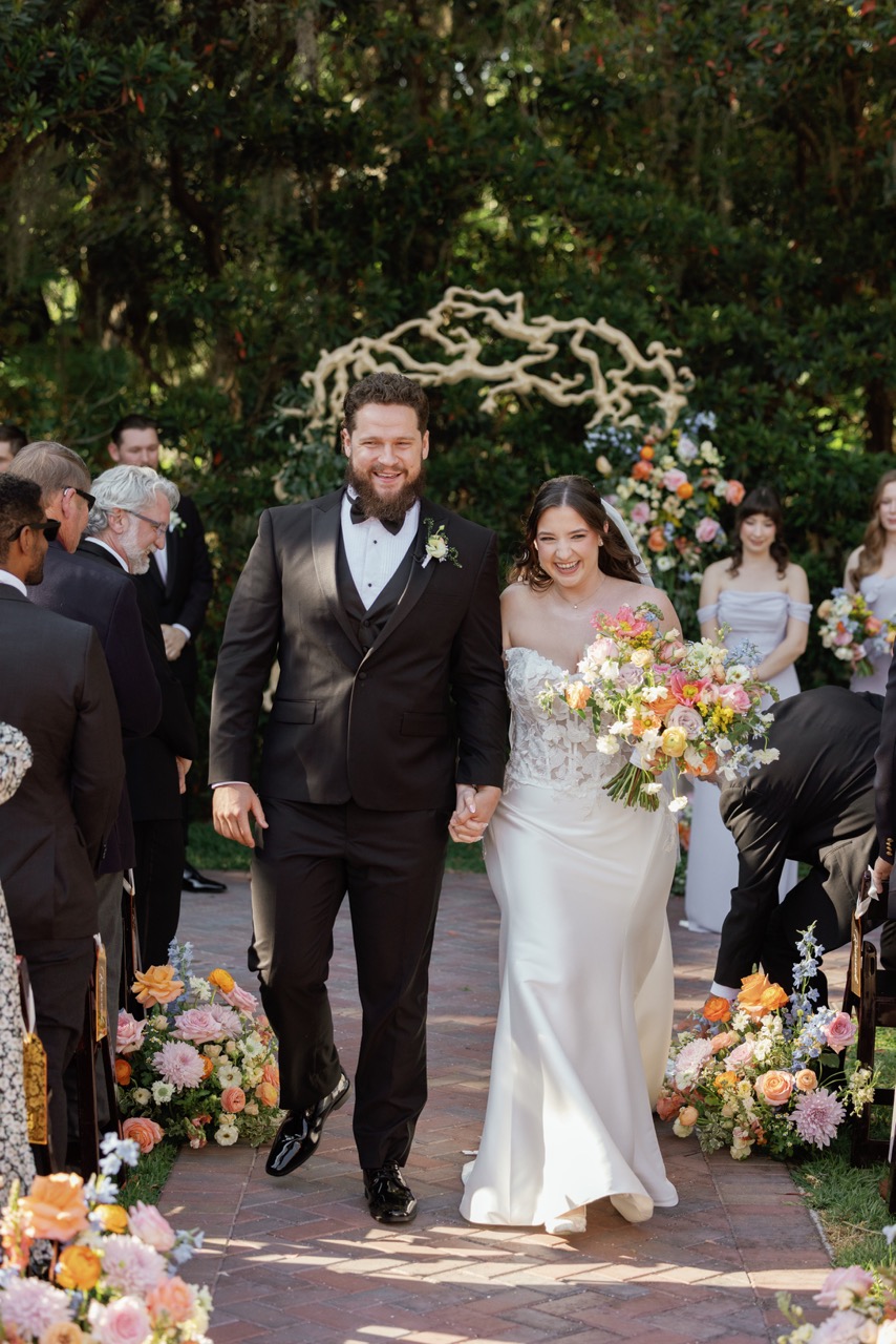 Real Poppy wedding — Natalie + Joe at Luxmore Grande Estate
