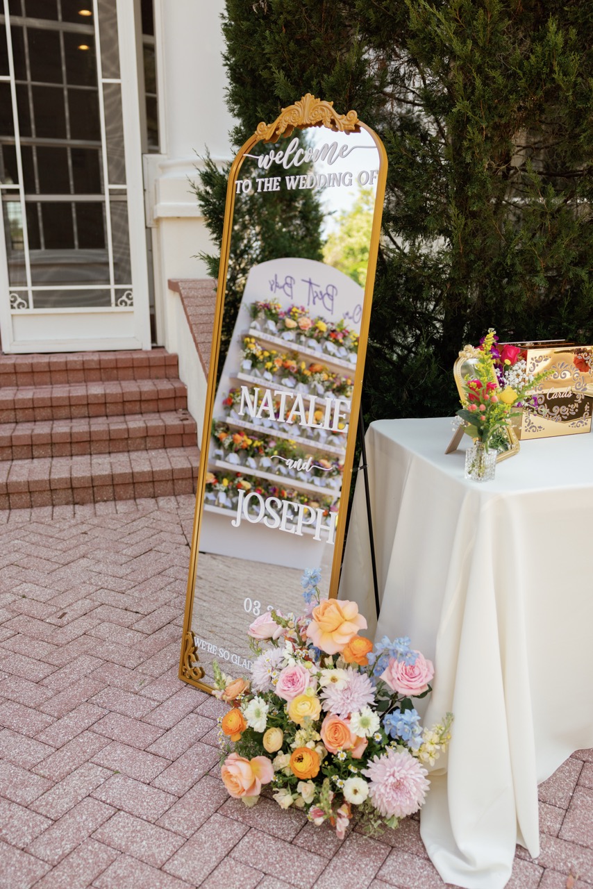 Real Poppy wedding — Natalie + Joe at Luxmore Grande Estate