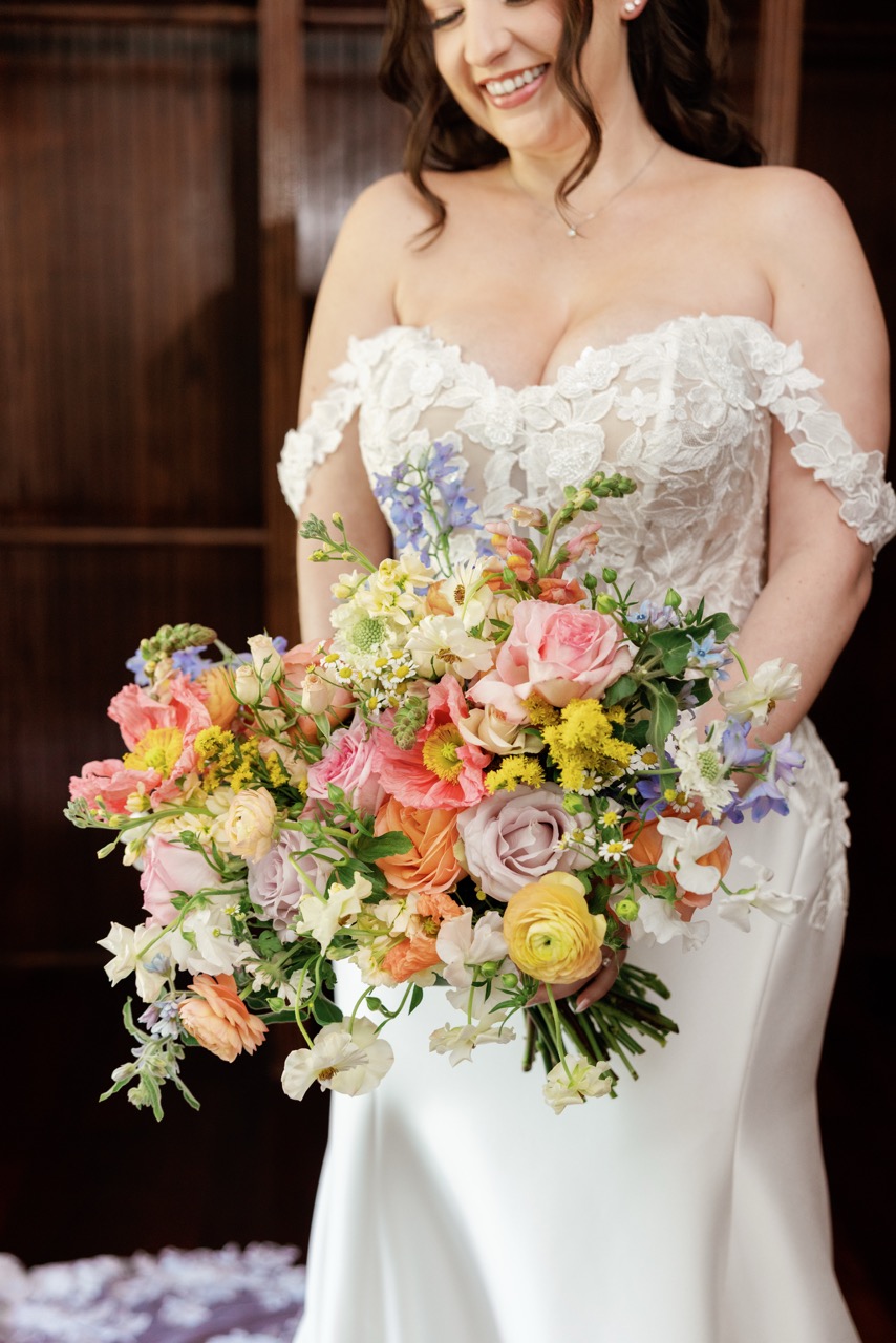 Real Poppy wedding — Natalie + Joe at Luxmore Grande Estate