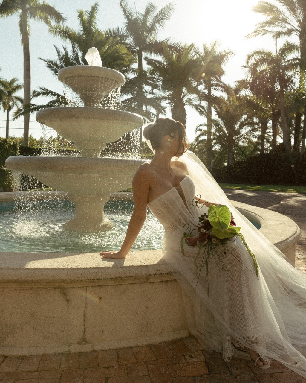 Real Poppy wedding — Alexandria + Maxwell at Bella Mansion