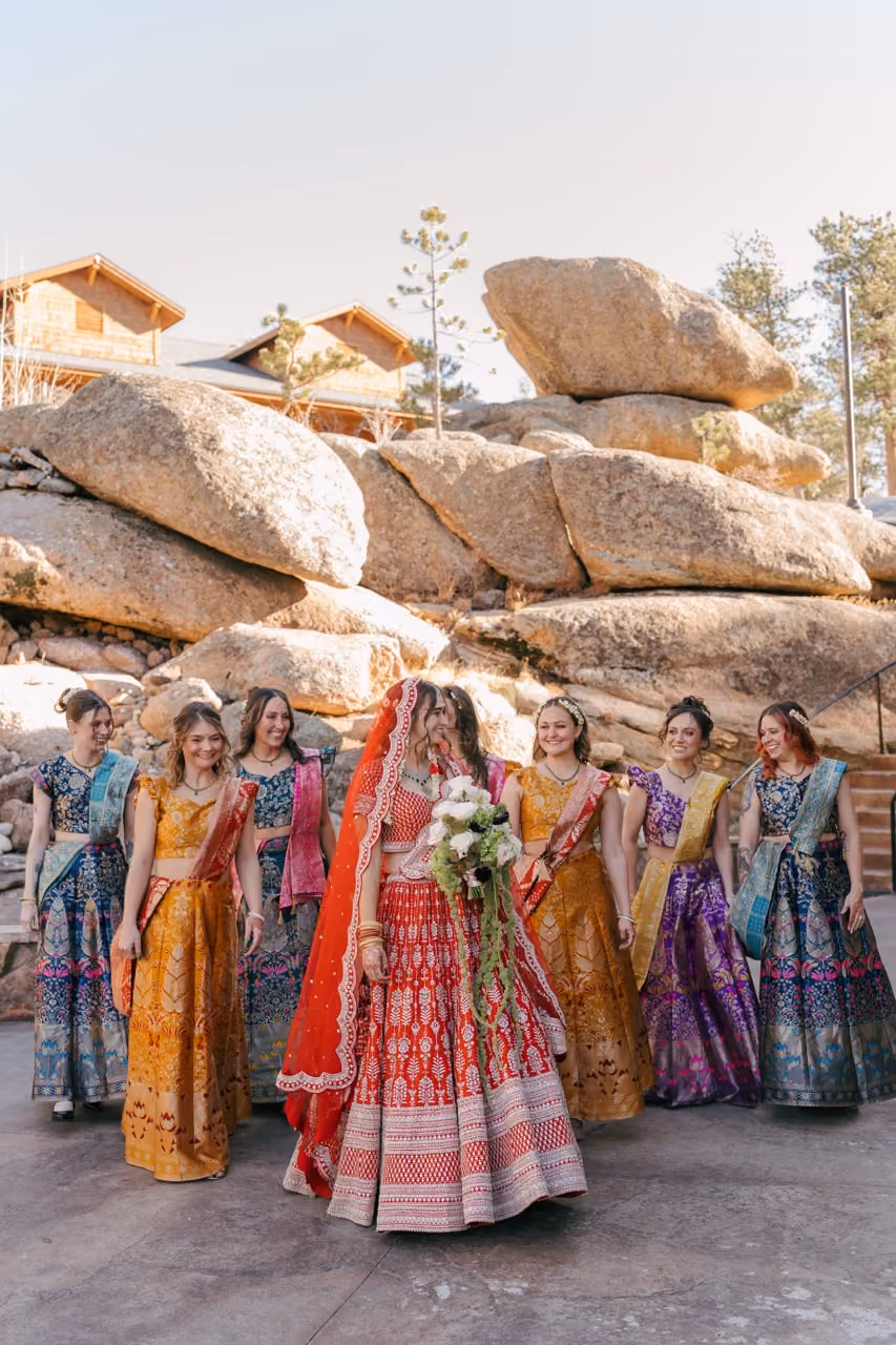 Real Poppy wedding — Riley + Vikram at Black Canyon Inn