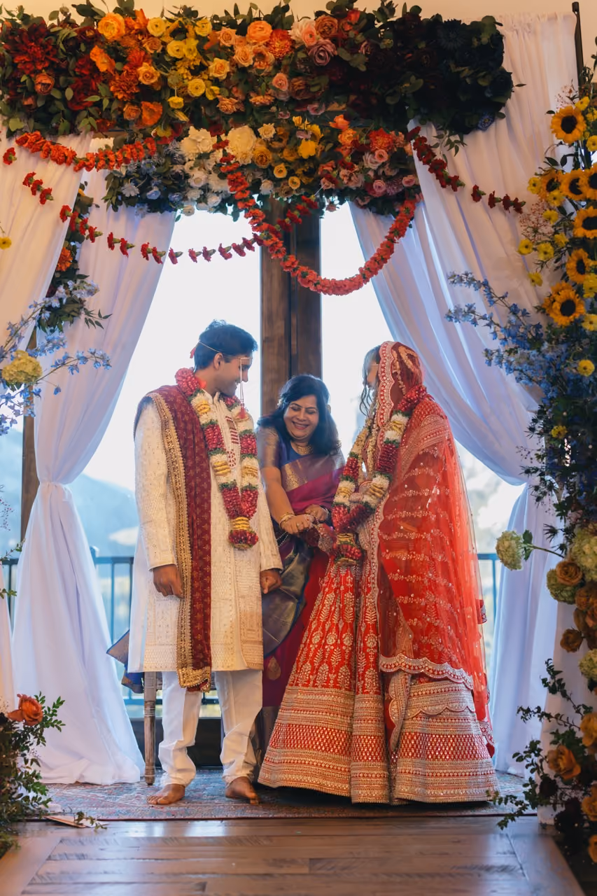 Real Poppy wedding — Riley + Vikram at Black Canyon Inn