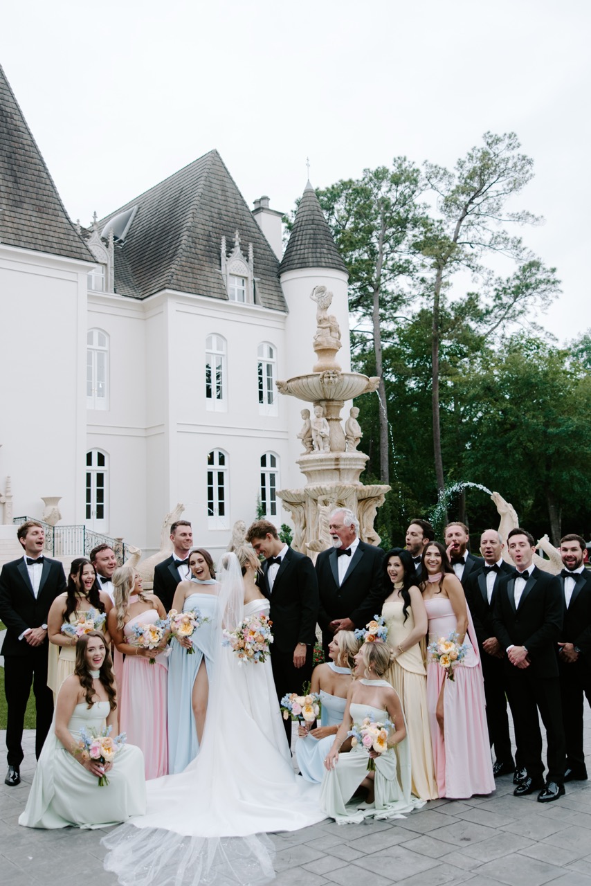 Real Poppy wedding — Hannah + Colton at Chateau Novelle