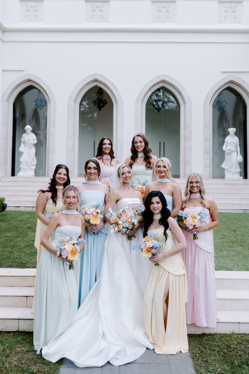 Real Poppy wedding — Hannah + Colton at Chateau Novelle