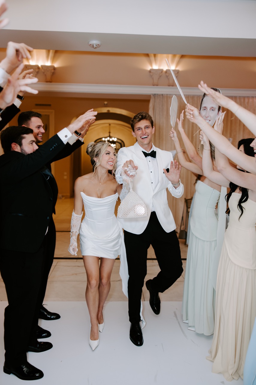 Real Poppy wedding — Hannah + Colton at Chateau Novelle
