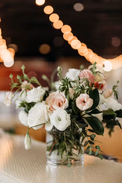 Fields of Blush Centerpiece