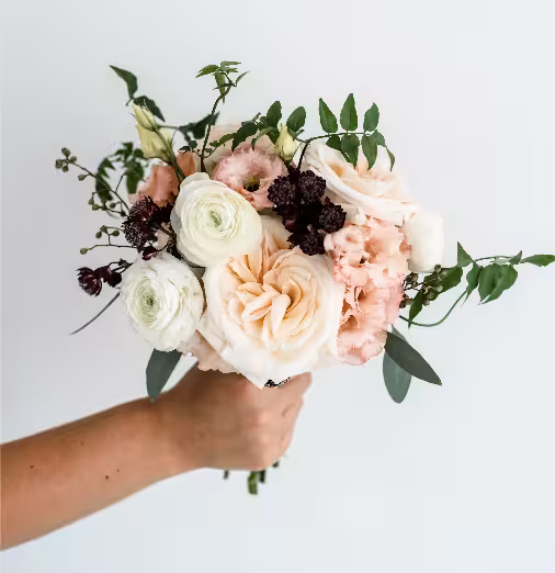 Mulberry Muse Bridesmaid Bouquet