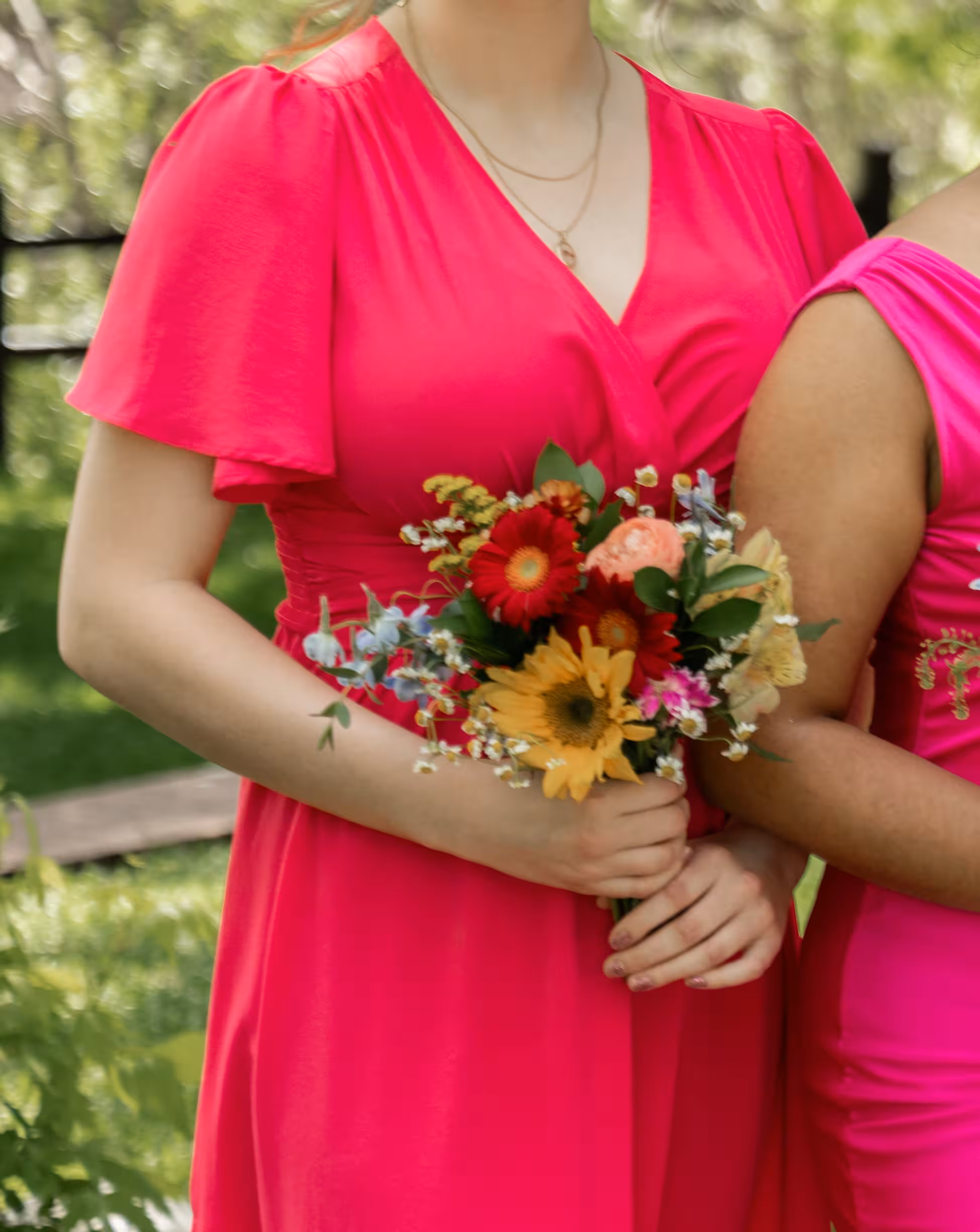 Painted Prairie Bridesmaid Bouquet