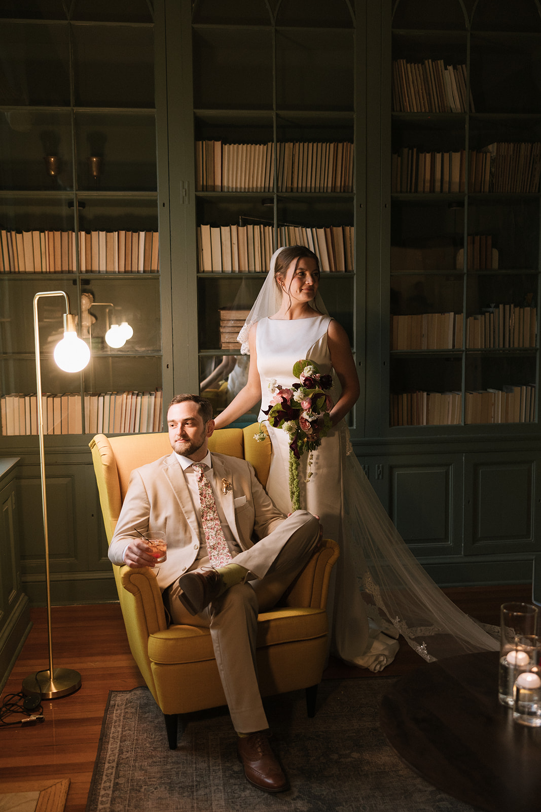Real Poppy wedding — Caroline + Xander at Rust Manor House
