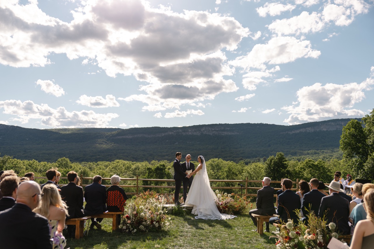 Real Poppy wedding — Nadya + Henry at La Luna Farm