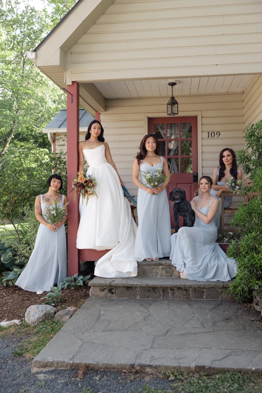 Real Poppy wedding — Nadya + Henry at La Luna Farm