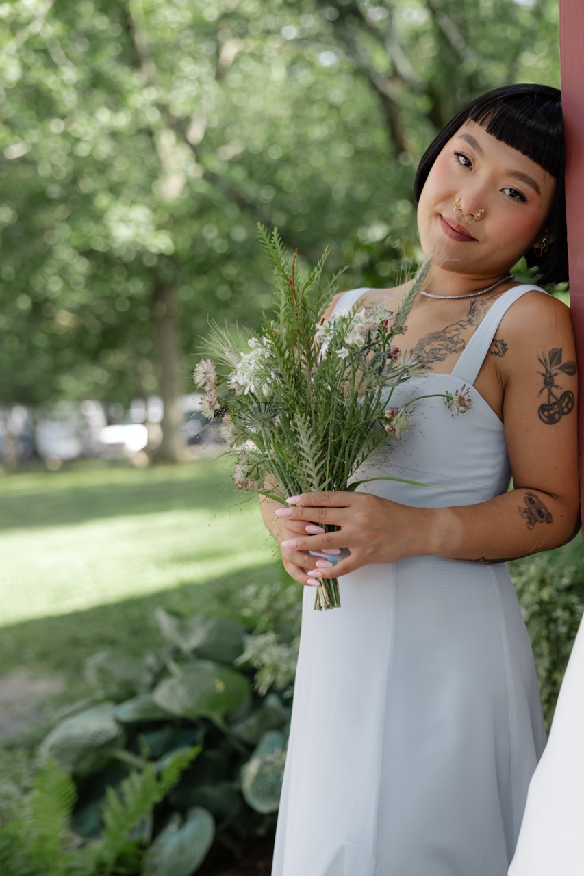 Real Poppy wedding — Nadya + Henry at La Luna Farm
