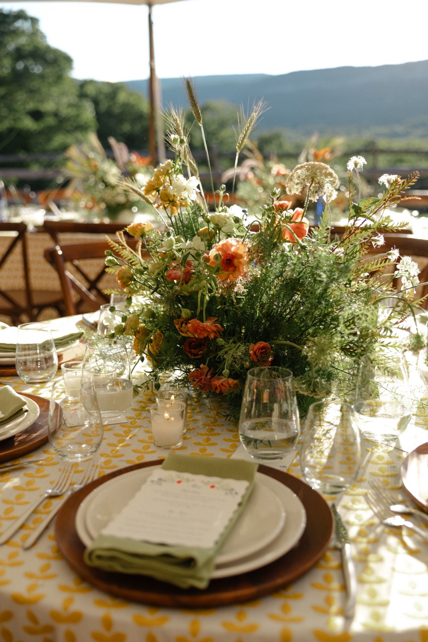 Real Poppy wedding — Nadya + Henry at La Luna Farm