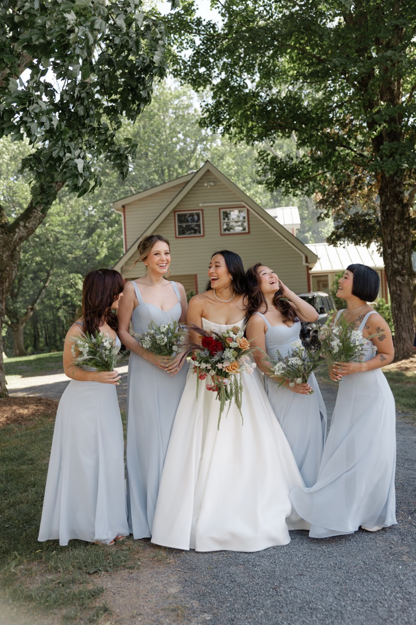 Real Poppy wedding — Nadya + Henry at La Luna Farm