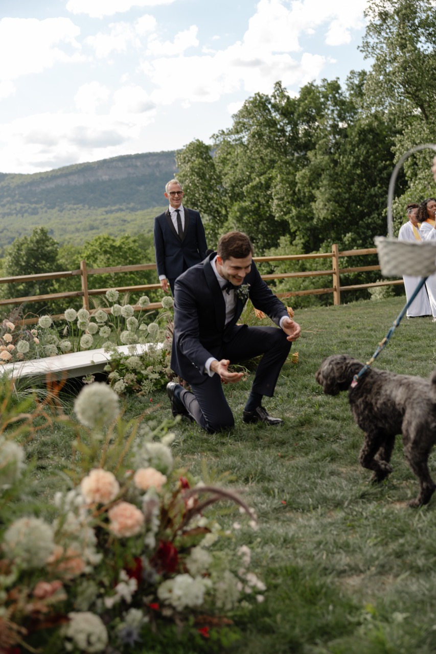 Real Poppy wedding — Nadya + Henry at La Luna Farm