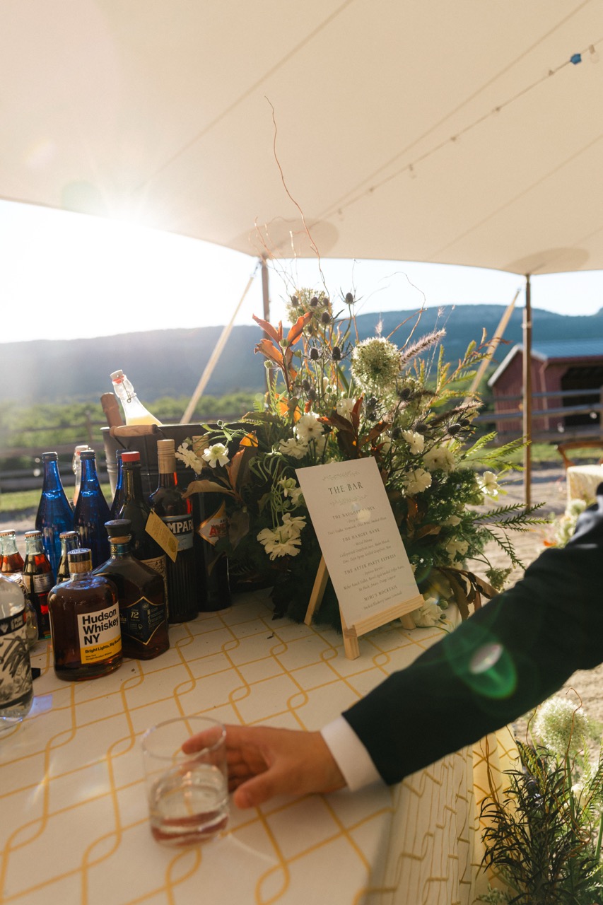 Real Poppy wedding — Nadya + Henry at La Luna Farm