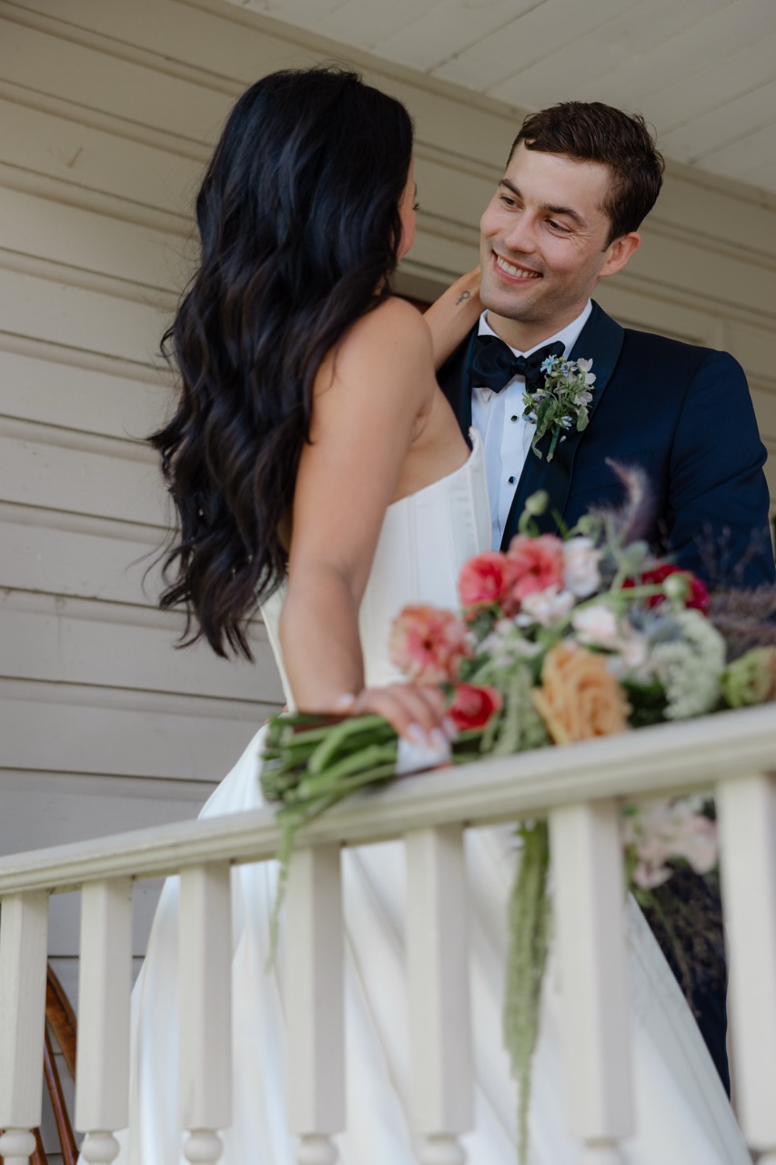 Real Poppy wedding — Nadya + Henry at La Luna Farm