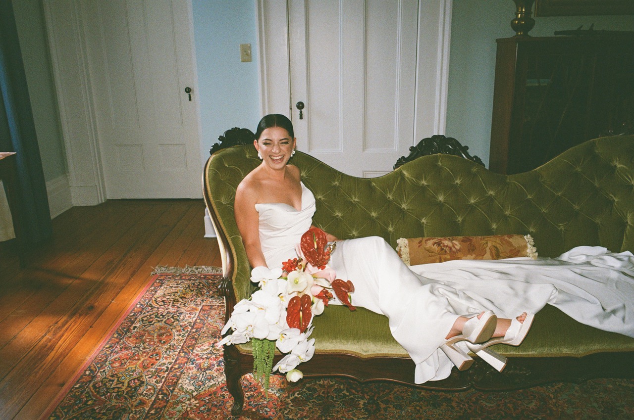 Real Poppy wedding — Nikki + Tanner