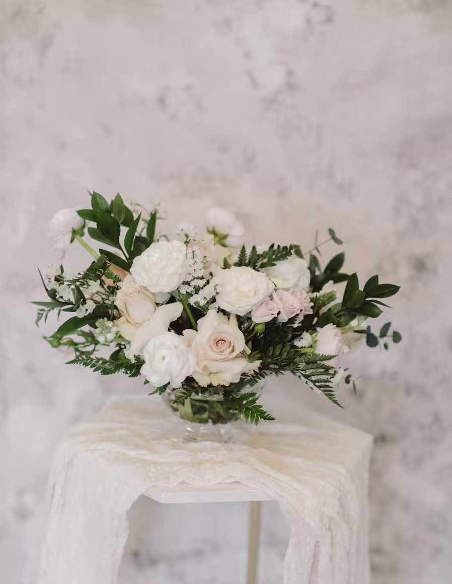 Blush Meadow - Compote Centerpiece