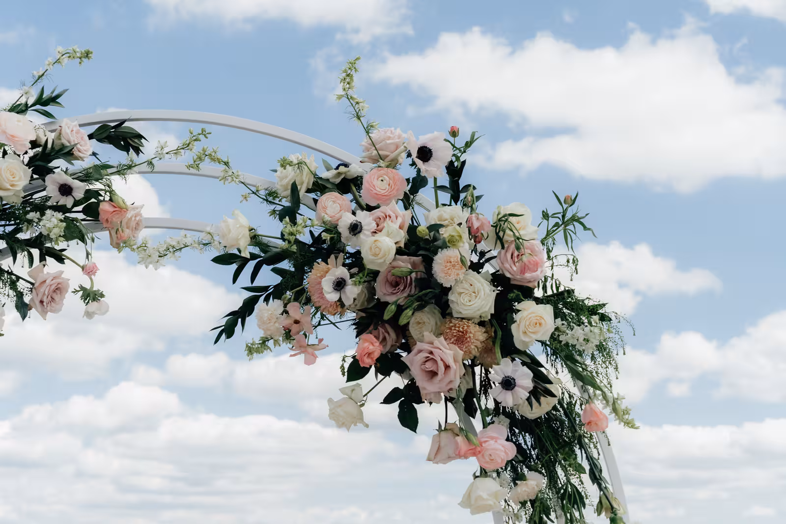 Pink Chiffon - Arch Cluster
