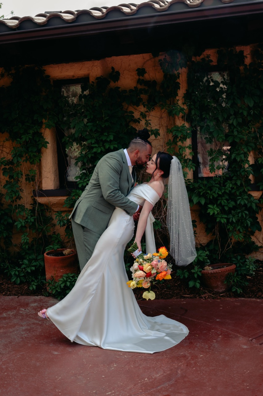 Real Poppy wedding — Maddie + Orande at Villa Parker