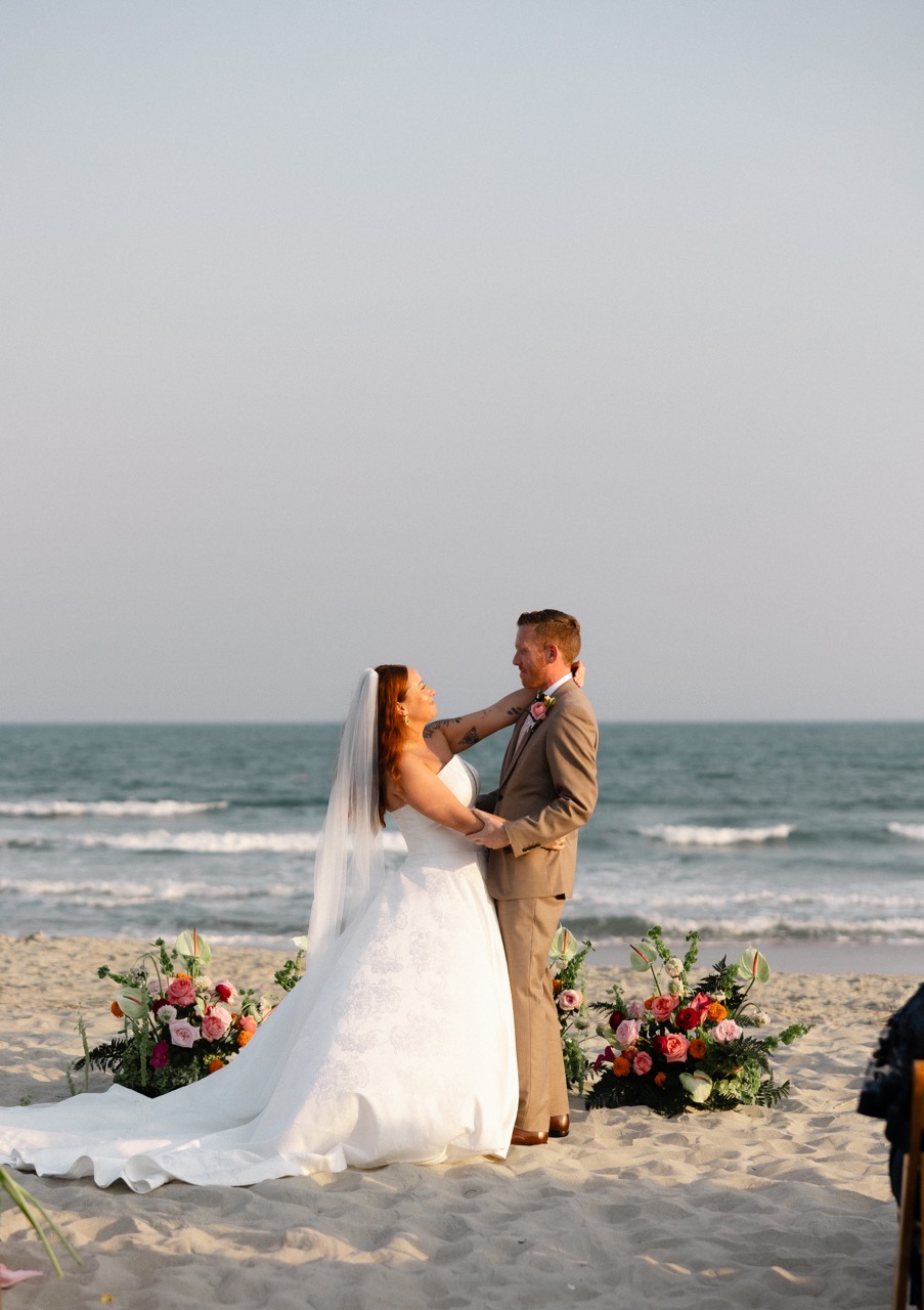 Real Poppy wedding — Gabby + Will at Ocean Isle Beach, NC