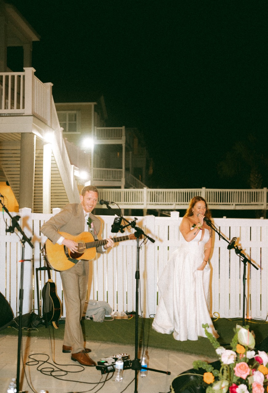 Real Poppy wedding — Gabby + Will at Ocean Isle Beach, NC