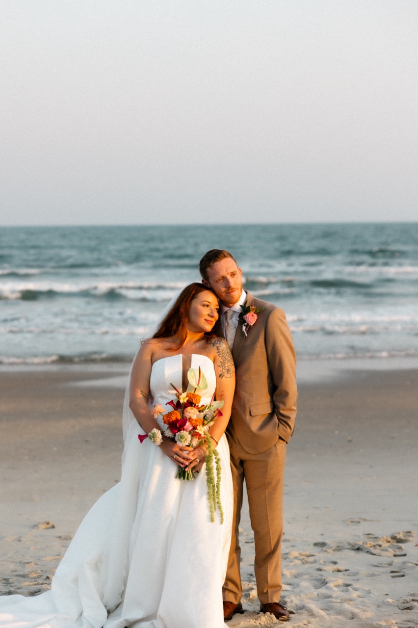 Real Poppy wedding — Gabby + Will at Ocean Isle Beach, NC