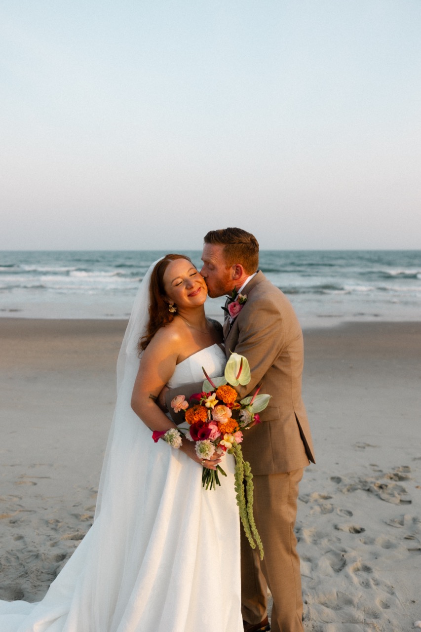 Real Poppy wedding — Gabby + Will at Ocean Isle Beach, NC