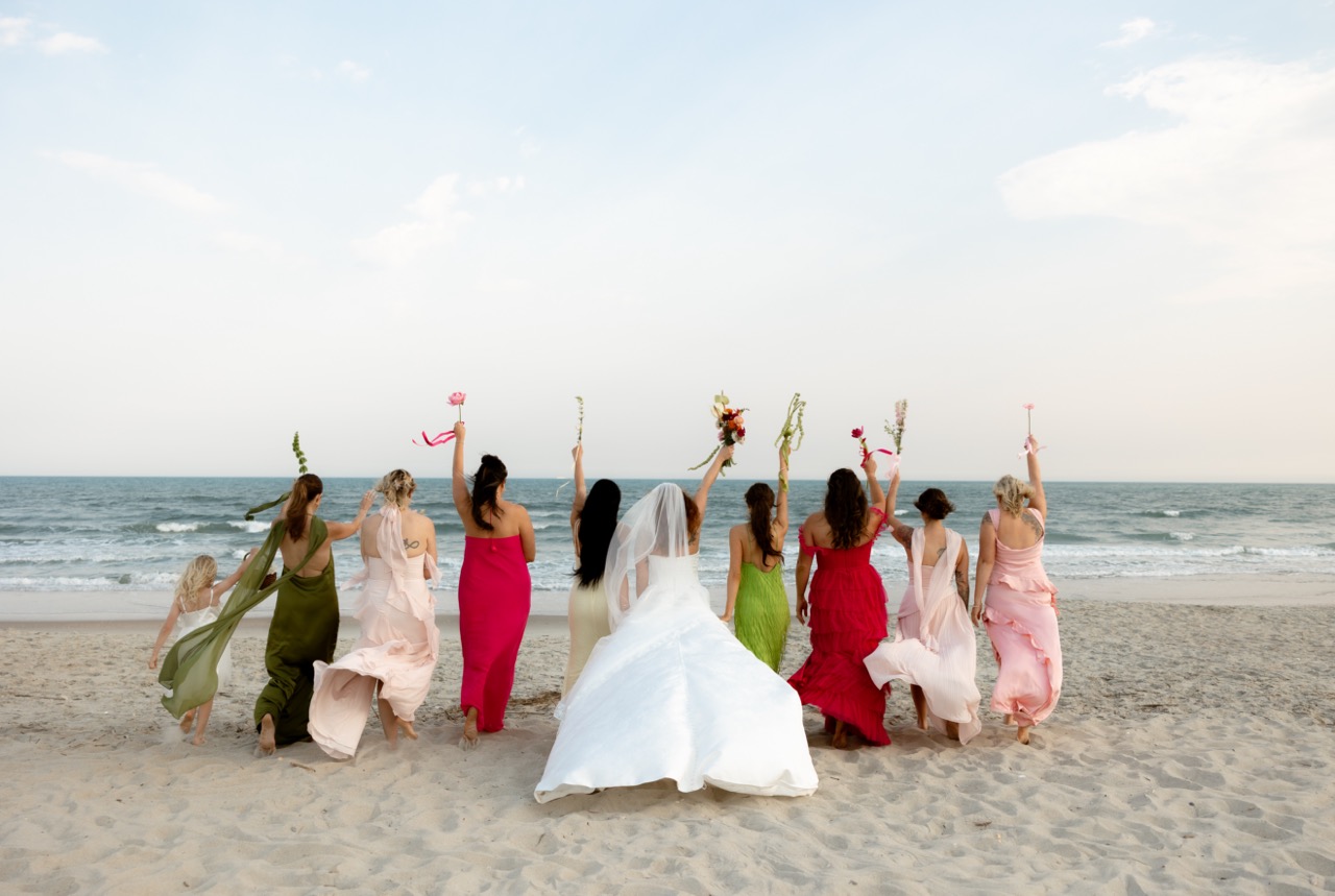 Real Poppy wedding — Gabby + Will at Ocean Isle Beach, NC
