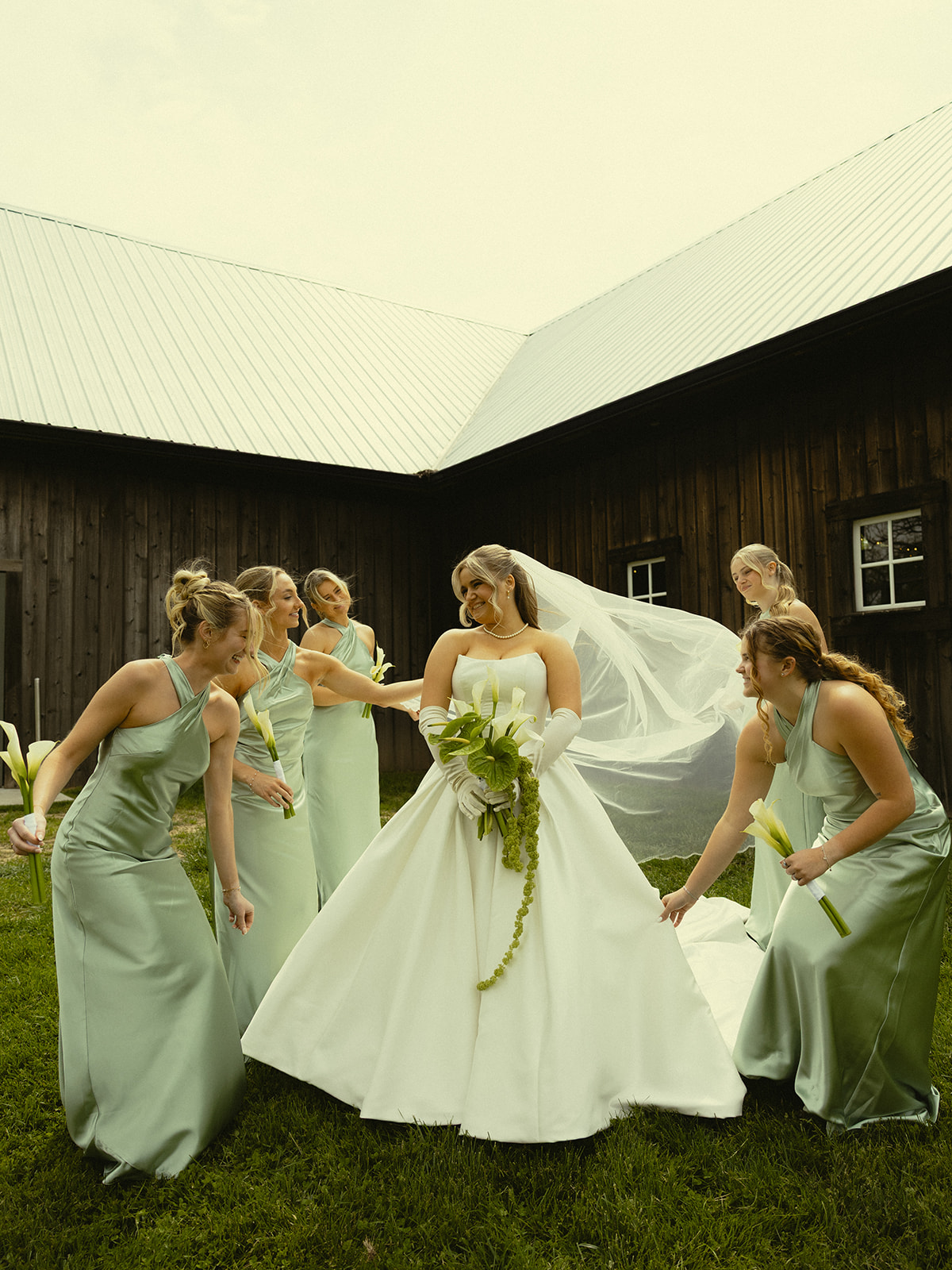 Real Poppy wedding — Abby + Nick at Kennedy Estate
