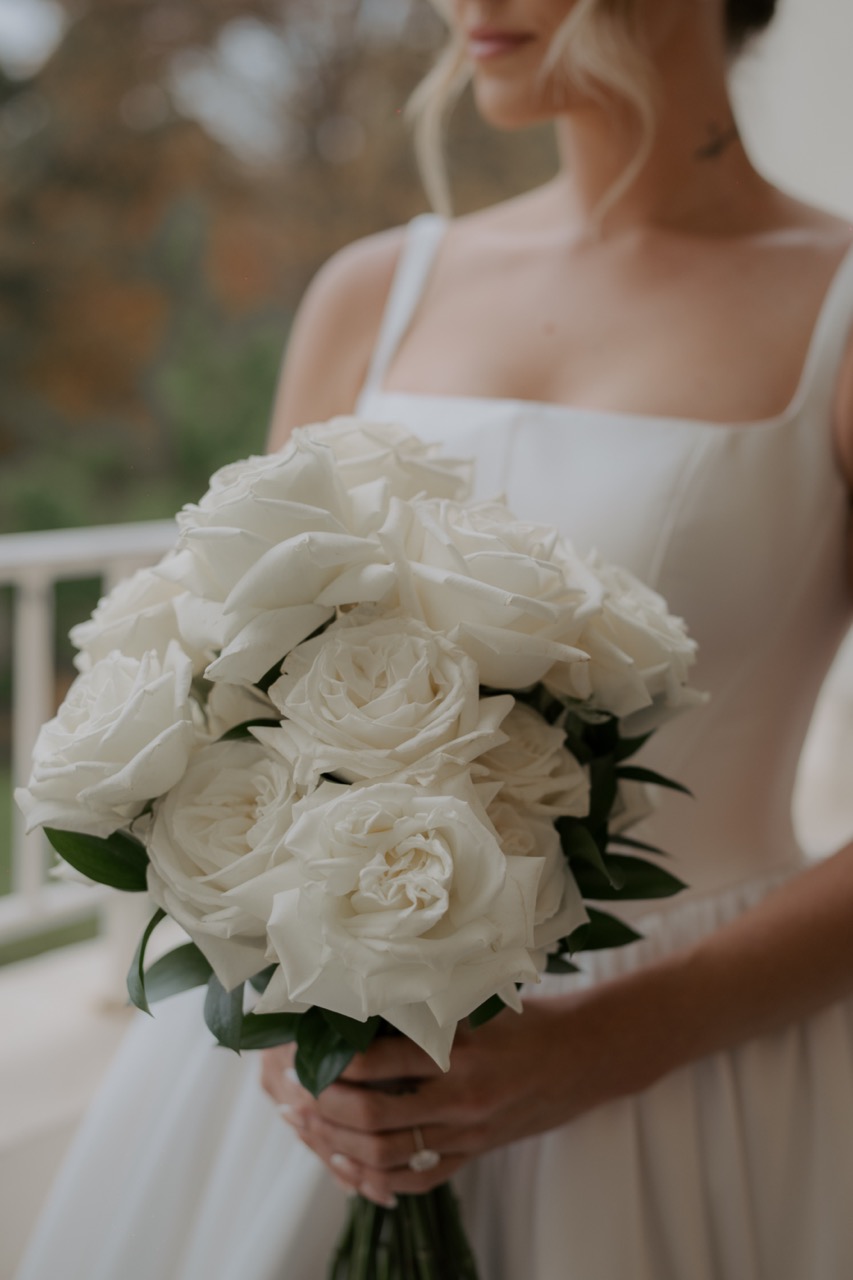 Real Poppy wedding — Quinn + Austin at Wadsworth Mansion