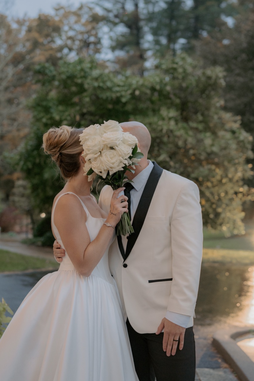Real Poppy wedding — Quinn + Austin at Wadsworth Mansion