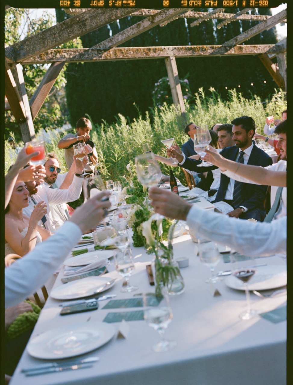 Real Poppy wedding — Hanna + Jacob at Campovida