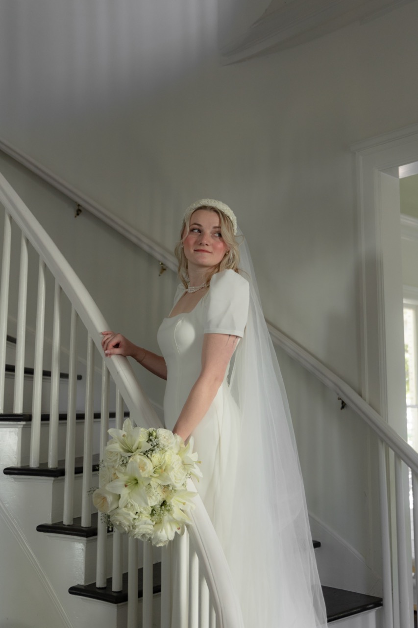 Real Poppy wedding — Drew + Ashen at The Woodbine Mansion